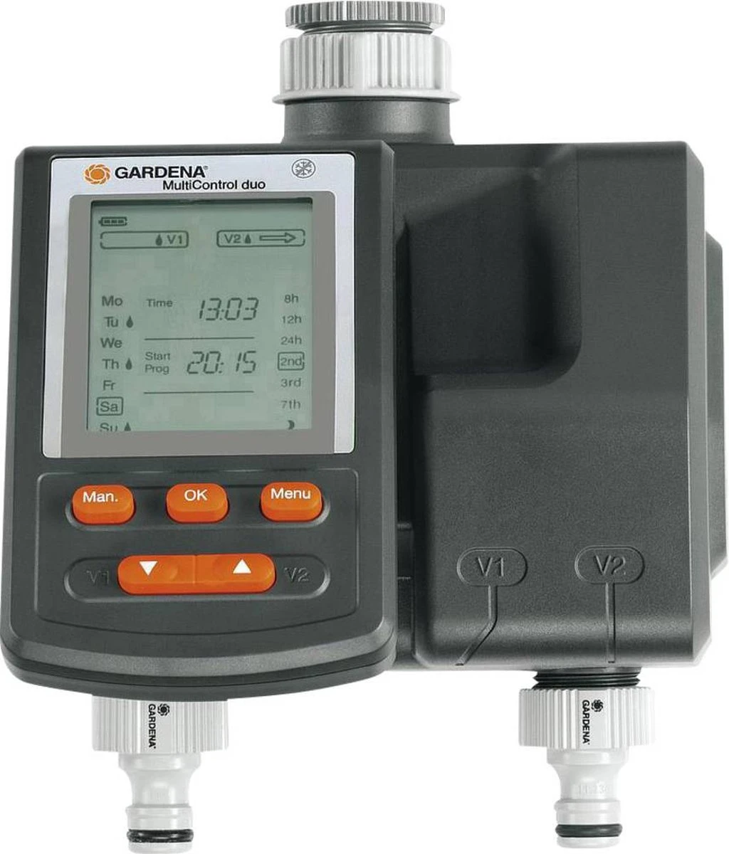GARDENA Besproeiingsomputer MultiControl Duo - 3 Besproeiingen Per Dag - 1min Tot 3u 59min. 17 GARDENA Besproeiingsomputer MultiControl Duo - 3 Besproeiingen Per Dag - 1min Tot 3u 59min. - Afbeelding 15