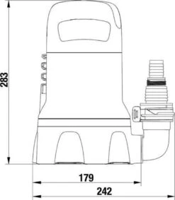 Gardena Dompelpomp 9000 Rvs 24,2 X 28,3 Cm Zwart/grijs -Tuin- En Buitenwinkels 1047x1200 2