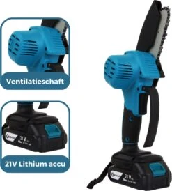 NovarGarden® Mini Kettingzaag NG1 - Met 2x Accu - Takkenzaag - Snoeizaag - Electrisch - Handzaag - Boomzaag - 21V -Tuin- En Buitenwinkels 1080x1200 3