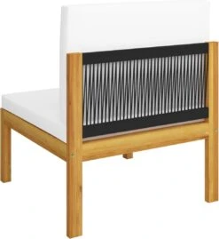 Decoways - 5-delige Loungeset Met Kussens Massief Acaciahout Crèmekleurig -Tuin- En Buitenwinkels 1103x1200 2