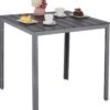 Relaxdays Tuintafel Vierkant - Grijze Buitentafel - Eettafel Tuin - Moderne Balkontafel -Tuin- En Buitenwinkels 1114x1200 1