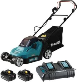 Makita Grasmaaier - DLM382CM2 - 2x18 V - 38 Cm - Incl. 4,0 Ah Accu (2 St) En Duolader 19 Makita Grasmaaier - DLM382CM2 - 2x18 V - 38 Cm - Incl. 4,0 Ah Accu (2 St) En Duolader -Tuin- En Buitenwinkels 1121x1200 2