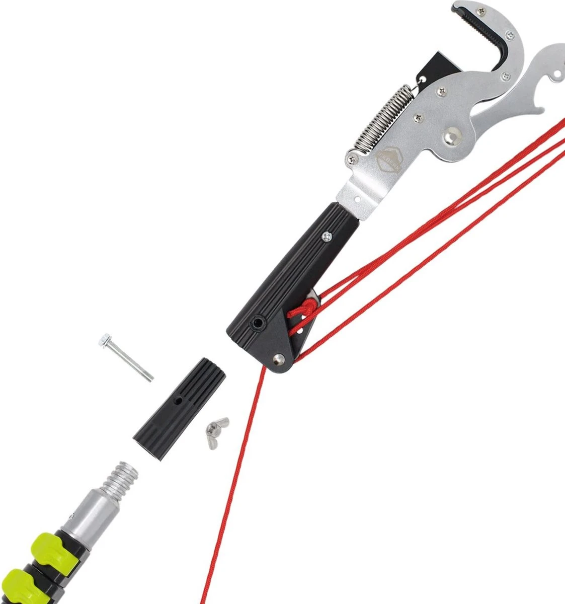 Iceberk Snoeischaar + Snoeizaag (1,45 - 3,70 M) - Telescopische Snoeischaar Voor Het Snoeien Van Bomen En Dichte Struiken Zonder Ladder 5 Iceberk Snoeischaar + Snoeizaag (1,45 - 3,70 M) - Telescopische Snoeischaar Voor Het Snoeien Van Bomen En Dichte Struiken Zonder Ladder - Afbeelding 3