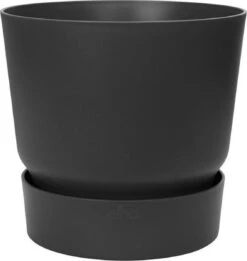Elho Greenville Rond 30 - Grote Bloempot Voor Buiten - Gemaakt Van Gereycled Plastic - Ø 29.5 X H 27.8 Cm - Living Black -Tuin- En Buitenwinkels 1134x1200 8