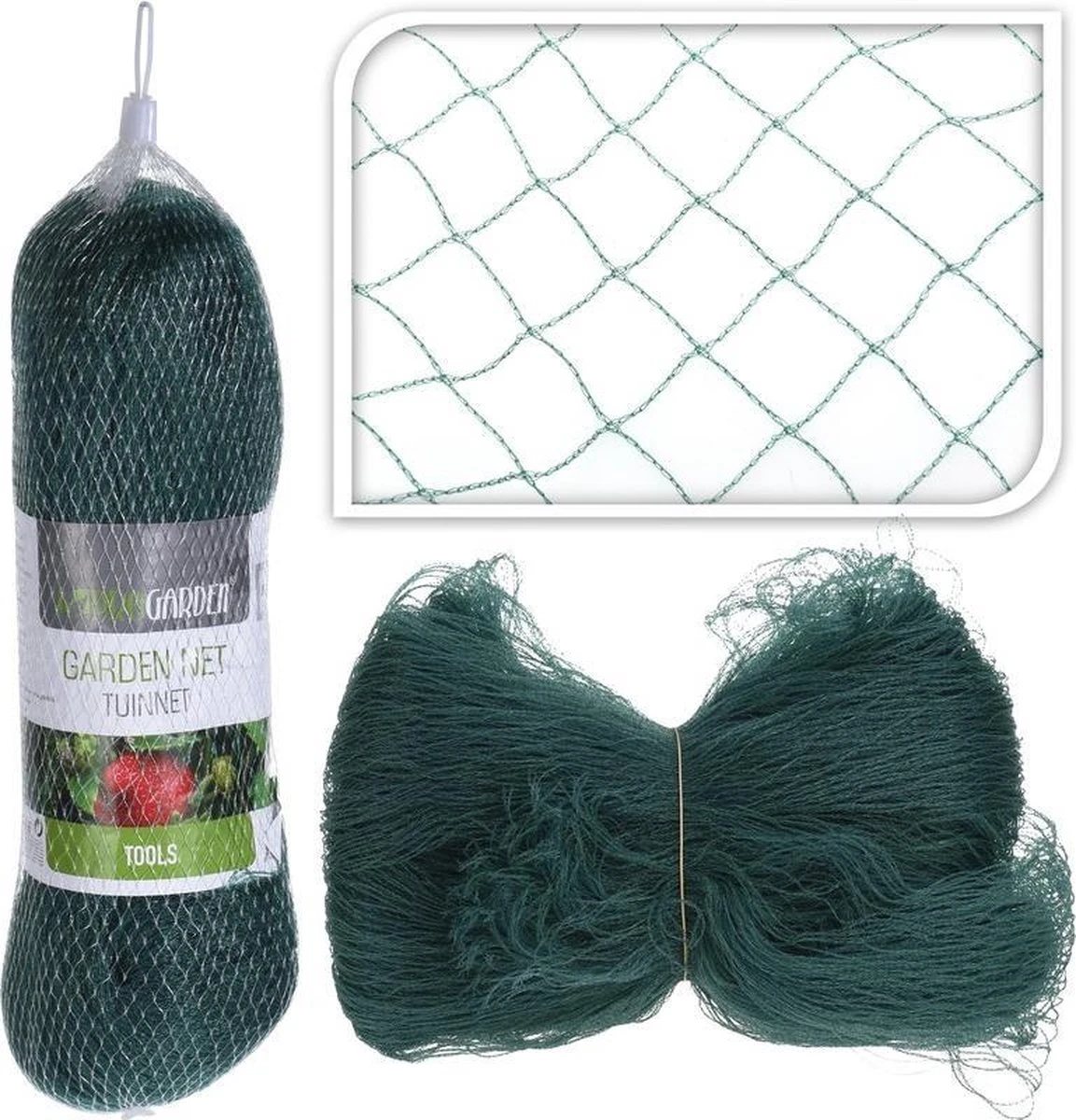 Merkloos Vogelnet Groen 4 X 5 Meter - Beschermnetten Voor De Tuin - Tuin/moestuin Artikelen 3 Merkloos Vogelnet Groen 4 X 5 Meter - Beschermnetten Voor De Tuin - Tuin/moestuin Artikelen