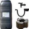 Luxe Voordeelset 100L Antraciet Rainsaver Regenton + Kraan + Voet + Vulautomaat| Muurmodel -Tuin- En Buitenwinkels 1161x1200 4