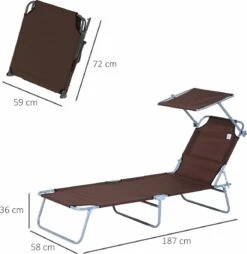 Outsunny Ligstoel Ligbank Voor Buiten Ligstoel Voor Op Het Strand Inklapbaar Met Zonnedak 3 Kleuren 84B-001 16 Outsunny Ligstoel Ligbank Voor Buiten Ligstoel Voor Op Het Strand Inklapbaar Met Zonnedak 3 Kleuren 84B-001 -Tuin- En Buitenwinkels 1166x1200