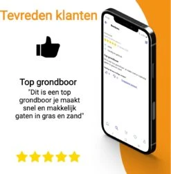 Grondboor Voor Boormachine - 8x25 Cm - Zwart -Tuin- En Buitenwinkels 1176x1200 2