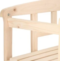 Merkloos Springos Tuinbank | Tuinbankje | Zitbank Buiten | Naaldhout | 119 X 78 X 45 Cm | Licht -Tuin- En Buitenwinkels 1183x1200