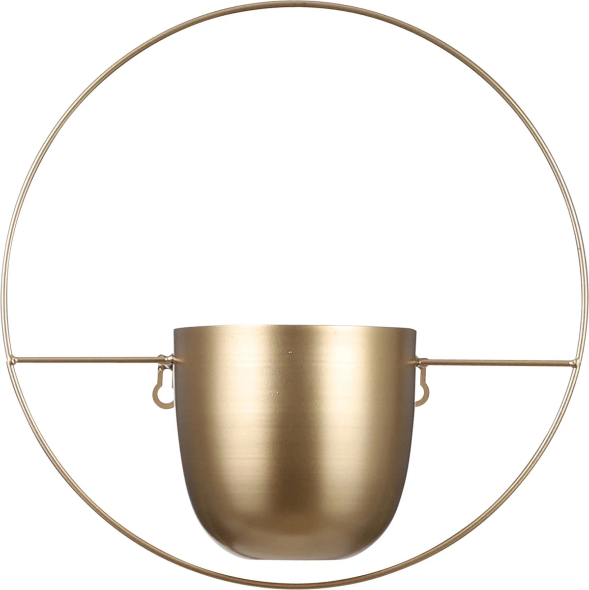 Mica Decorations Dexter Bloempot Wand - L34 X B14 X H34 Cm - Goud 3 Mica Decorations Dexter Bloempot Wand - L34 X B14 X H34 Cm - Goud