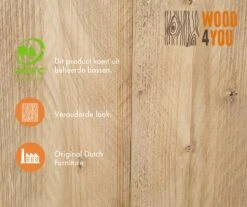 Sanderswoodworks Houten Tuinbank Vlieland - Incl. Kussens - Steigerhout -Tuin- En Buitenwinkels 1200x1005