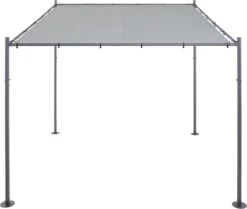 SORARA® Milano Paviljoen - Grijs - 285x300 Cm. -Tuin- En Buitenwinkels 1200x1013 1