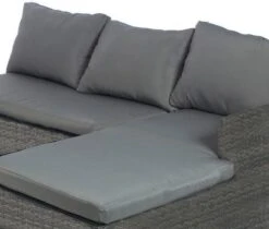 MaxxGarden Loungeset – Rattan Hoekset - 4 Persoons - Incl. Salontafel - Grijs -Tuin- En Buitenwinkels 1200x1020