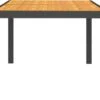 VidaXL Tuintafel 150x90x75 Cm Poly Rattan En Acaciahout Zwart -Tuin- En Buitenwinkels 1200x1023 1