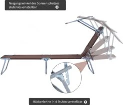 Outsunny Ligstoel Ligbank Voor Buiten Ligstoel Voor Op Het Strand Inklapbaar Met Zonnedak 3 Kleuren 84B-001 13 Outsunny Ligstoel Ligbank Voor Buiten Ligstoel Voor Op Het Strand Inklapbaar Met Zonnedak 3 Kleuren 84B-001 -Tuin- En Buitenwinkels 1200x1023