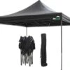 MaxxGarden Easy-up Partytent - 3x3m - Standaard - Waterdicht - Opvouwbaar - Inclusief Draagtas - Zwart -Tuin- En Buitenwinkels 1200x1026 3