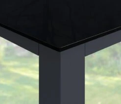 Casaria – Tuintafel – Aluminium – 90x90x75cm –Antraciet -Tuin- En Buitenwinkels 1200x1034