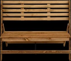 Merkloos Inklapbare Houten Tuinbank