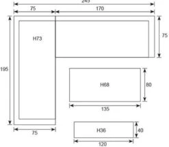 Merkloos Rocco | Loungeset Hoekset Tuinset | Aluminium| Hoekbank, Tuinbank, Tuintafel | 8 Zitplaatsen -Tuin- En Buitenwinkels 1200x1039
