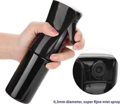 Hairspray - Mist Haarspray - 500ml - Zwart - Waterspuit - Water Verstuiver -Tuin- En Buitenwinkels 1200x1041