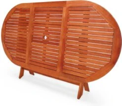 Merkloos Tuintafel Acaciahout - 160x85x75cm - FSC-gecertificeerd -Tuin- En Buitenwinkels 1200x1046