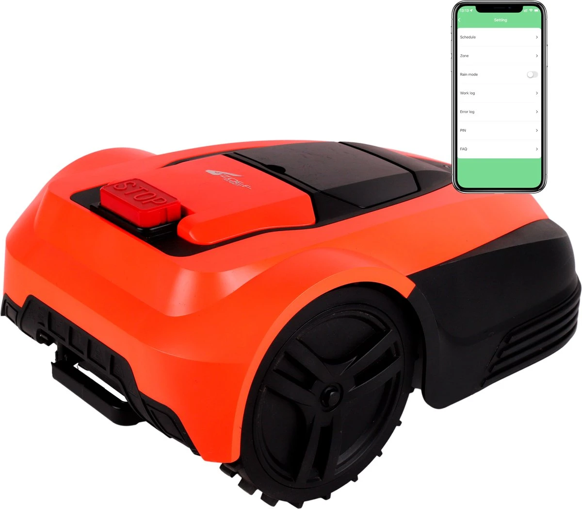 Zoef Robot Robotmaaier Dirk Met APP <600 M2 17 Zoef Robot Robotmaaier Dirk Met APP <600 M2 - Afbeelding 15