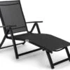 Blumfeldt Pomporto Lounge Ligstoel Voor Tuin / Balkon / Terras , Aluminium , 7-posities , Bekleding Van 70 % PVC En 30 % Polyethyleen -Tuin- En Buitenwinkels 1200x1069