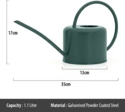 CKB LTD - Gieters - Gieter - Retro - Gietertje - Kleine Gieter Voor Binnen En Buiten - 1 Liter - Groen Plantengieter Tuingieter Bloemengieter Mini Klein Metaal Binnenplantjes Gietertjes Tuingieters Vintage Kamerplanten Buitengieter Binnenshuis -Tuin- En Buitenwinkels 1200x1079 2