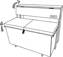 Balkonset 3in1: Bank | Tafel | Opbergruimte. Hout, Medium 95cm. -Tuin- En Buitenwinkels 1200x1085 1