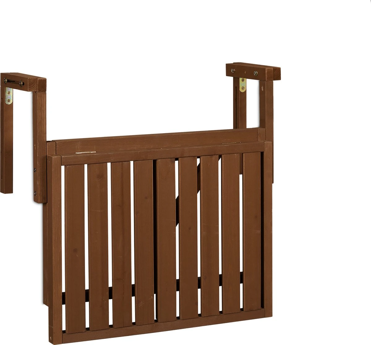 Relaxdays Balkontafel Inklapbaar - Klaptafel Balkon - Tafel Reling - Hangtafel Hout 15 Relaxdays Balkontafel Inklapbaar - Klaptafel Balkon - Tafel Reling - Hangtafel Hout - Afbeelding 13