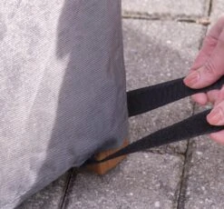 Weersbestendige Beschermhoes Stoel (4 Tot 6 Stapelstoelen) | 66 X 95 X 133/93 Cm (L) | Premium | Waterproof | TÜV Rheinland Gecertificeerd | Hoes Voor Tuin | Waterdicht | Solution Dyed (verkleuring Onmogelijk) | Grijs / Antraciet -Tuin- En Buitenwinkels 1200x1119