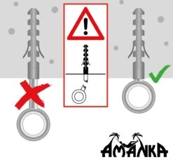 Metalen Ophangset Tot 160kg - Massieve Bevestiging Set Voor Hangstoel Hangmat - Plafond Wand Montage 12 Metalen Ophangset Tot 160kg - Massieve Bevestiging Set Voor Hangstoel Hangmat - Plafond Wand Montage -Tuin- En Buitenwinkels 1200x1123