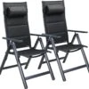 Casaria Tuinstoel Aluminium - 2 Stuks Inklapbaar - Antraciet -Tuin- En Buitenwinkels 1200x1138 1
