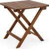 Merkloos EezyLife Houten Bijzettafel - 46x46x46cm - Acacia Hout - Tuintafel -Tuin- En Buitenwinkels 1200x1152 3