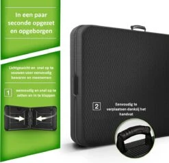 Sens Design Tuintafel Kunststof - Campingtafel Inklapbaar - Rotan-Look -Tuin- En Buitenwinkels 1200x1155 1