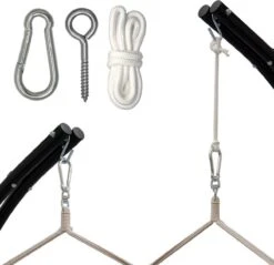 Metalen Ophangset Tot 160kg - Massieve Bevestiging Set Voor Hangstoel Hangmat - Plafond Wand Montage 11 Metalen Ophangset Tot 160kg - Massieve Bevestiging Set Voor Hangstoel Hangmat - Plafond Wand Montage -Tuin- En Buitenwinkels 1200x1159 1