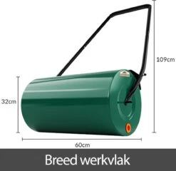 Gardebruk Tuinwals 60cm - 50L Vulvolume Staaltrommel - Groen -Tuin- En Buitenwinkels 1200x1168 1