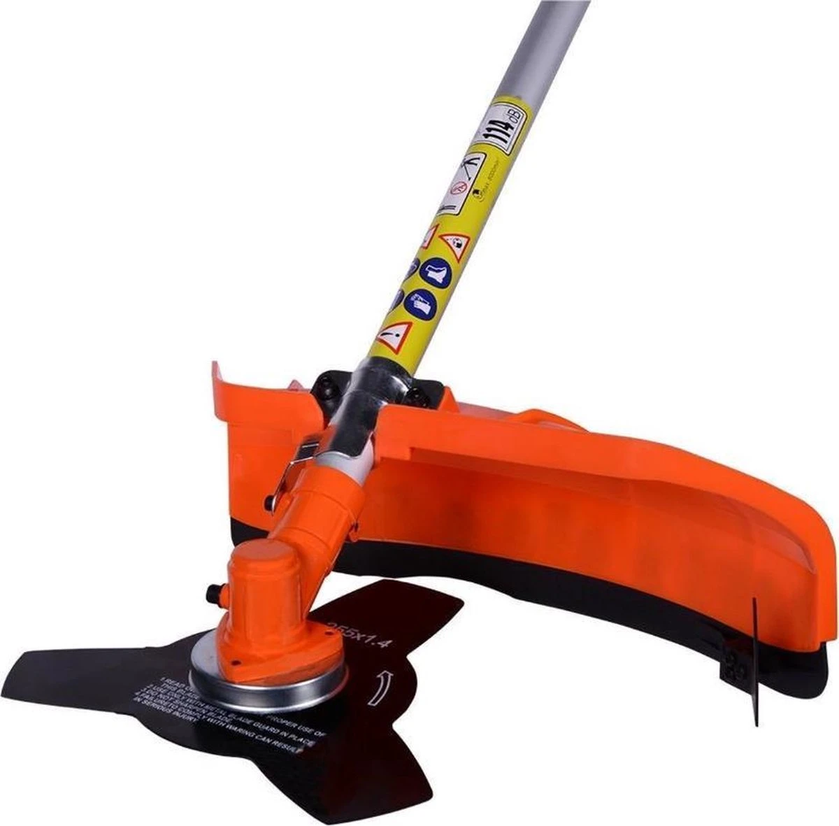 Kibani Kantenmaaier 4-in-1 – Bosmaaier Benzine - 52 Cc / 1.9 Pk 2-takt Motor – Incl. Onkruidborstel ,Maaidraad, Zaagblad 40-tands En Veiligheidsset 15 Kibani Kantenmaaier 4-in-1 – Bosmaaier Benzine - 52 Cc / 1.9 Pk 2-takt Motor – Incl. Onkruidborstel ,Maaidraad, Zaagblad 40-tands En Veiligheidsset - Afbeelding 13