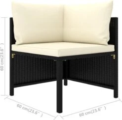 VidaXL 4-delige Loungeset Met Kussens Poly Rattan Zwart 20 VidaXL 4-delige Loungeset Met Kussens Poly Rattan Zwart -Tuin- En Buitenwinkels 1200x1185 2