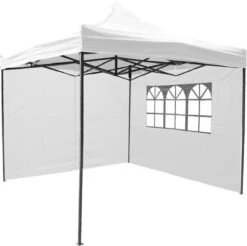 Garden Royal Easy Up Partytent 3x3 Met 4 Zijwanden Wit Waterdicht -Tuin- En Buitenwinkels 1200x1197 4
