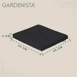 Gardenista Stoelkussen - Waterbestendige Tuinkussens Voor Binnen En Buiten - Zitkussen Met Lint - Kussens Voor Tuinstoel -Tuin- En Buitenwinkels 1200x1198 10