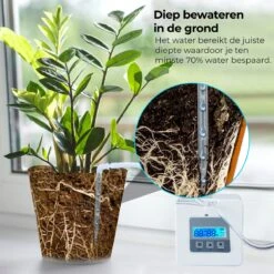 Automatisch Bewateringssysteem Voor Kamerplanten Met Pomp – Waterdruppelaar – Watergeefsysteem– Planten Watergever -Tuin- En Buitenwinkels 1200x1198 20