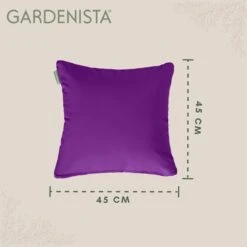 Gardenista Sierkussens - Hollow Fibre Gevuld 45cm Binnenkussen - Tuinkussens Voor Binnen En Buiten - Kussentjes Woonkamer -Tuin- En Buitenwinkels 1200x1198 4