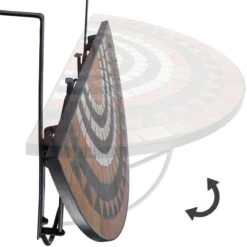 Tectake - Balkontafel Mozaïek Klapbaar - 402774 -Tuin- En Buitenwinkels 1200x1200 1