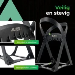 Lighted Lifestyle™| Houtklover Voor Aanmaakhout Incl. Kloofhamer - Houtsplijter - Houtkliever - Snel Haardhout - Gietijzer - Incl. Schroeven -Tuin- En Buitenwinkels 1200x1200 1034