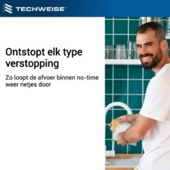 Techweise - Rioolslang Voor Kärcher K2 T/m K7 - 15M - Met Voorwaartse Hogedruksproeiers -Tuin- En Buitenwinkels 1200x1200 1047