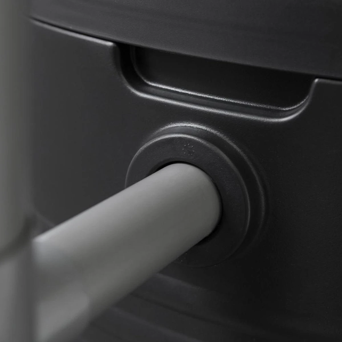 Elho Green Basics Regenton - Regenton - Living Black - Buiten - 200 Liter 6 Elho Green Basics Regenton - Regenton - Living Black - Buiten - 200 Liter - Afbeelding 4