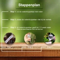 Waterdruppelaar Set Van 12 Stuks - Waterdruppelaar Voor Planten - Watergeefsysteem - Waterbol Irrigatiesysteem - Automatisch Druppelsysteem Voor Kamerplanten & Tuin - Watergever - Transparant - 15cm -Tuin- En Buitenwinkels 1200x1200 1192