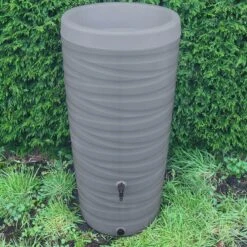 Regenton Wave - 240 Liter - Grijs -Tuin- En Buitenwinkels 1200x1200 1332