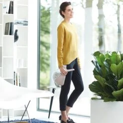 Elho Plunge Gieter 20 - Gieter Voor Binnenaccessoires - Ø 15.0 X H 29.5 Cm - Grijs/Warm Grijs -Tuin- En Buitenwinkels 1200x1200 1392